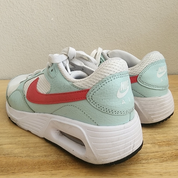 Nike Womens Air Max SC Sneakers CW4554-115 White Jade Ice Fusion Red Size 8.5 - Picture 4 of 12